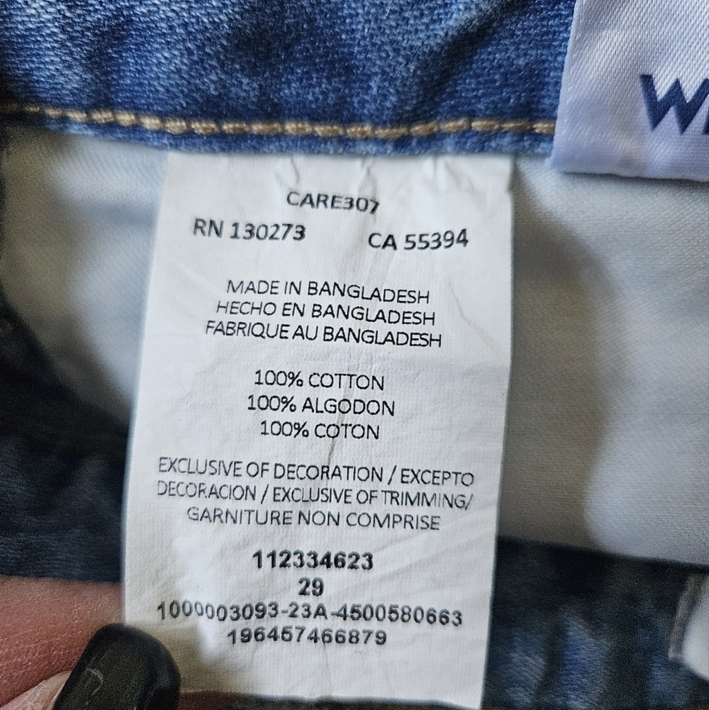 Wrangler WROCK 672 Women's Medium Wash High Rise Flare Jeans 29x27 - Picture 4 of 7